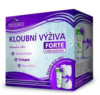 Priessnitz kloubní výživa Forte 180 tablet   Priessnitz zábal ZDARMA