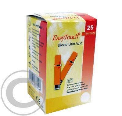 Proužky EasyTouch - kyselina močová 25 kusů, Proužky, EasyTouch, kyselina, močová, 25, kusů