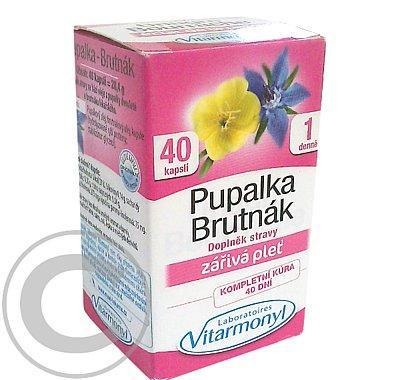 Pupalka a Brutnák 710 mg 30 kapslí, Pupalka, Brutnák, 710, mg, 30, kapslí
