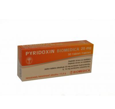 Pyridoxin Biomedica 20 mg 30 tablet