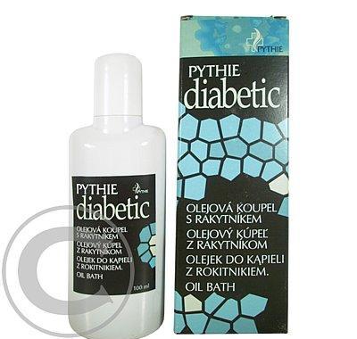 Pythie diabetic Olejová koupel s rakytníkem 100ml, Pythie, diabetic, Olejová, koupel, rakytníkem, 100ml