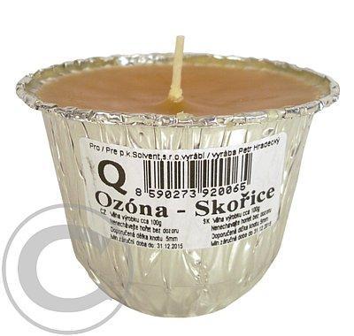 Q svíce ozona, 100 g skořice, Q, svíce, ozona, 100, g, skořice