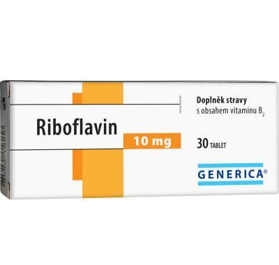 GENERICA Riboflavin 30 tablet, GENERICA, Riboflavin, 30, tablet