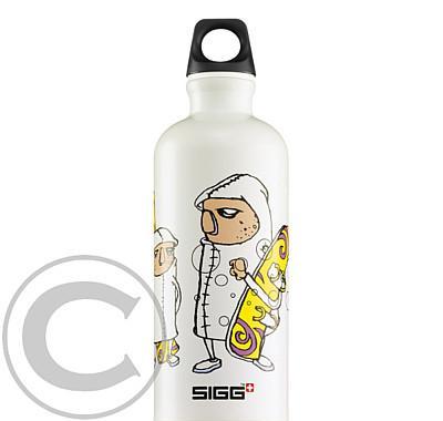Nápojová lahev Sigg Radical Man white 0,6l