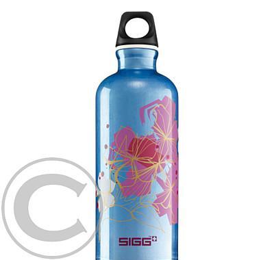 Nápojová lahev Sigg Summer Splash ice blue transp. 0,6l
