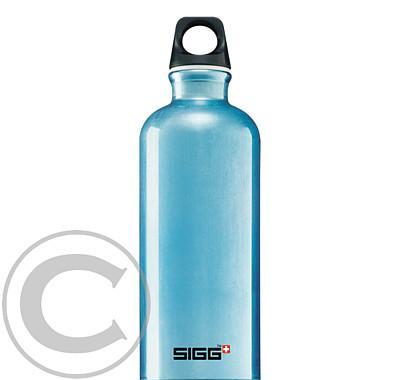 Nápojová lahev Sigg Traveller Sky-Blue 0,6l, Nápojová, lahev, Sigg, Traveller, Sky-Blue, 0,6l