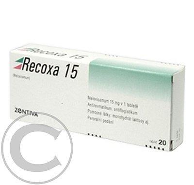 RECOXA 15  30X15MG Tablety, RECOXA, 15, 30X15MG, Tablety