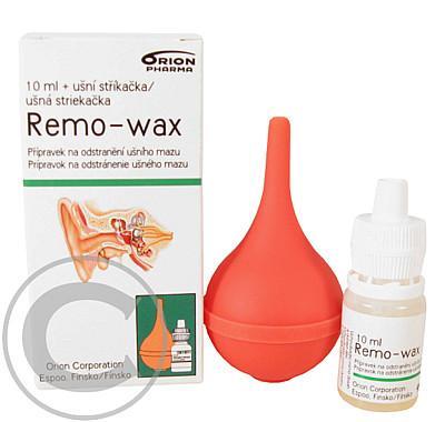 Remo-wax 10ml ušní stříkačka na ostranění uš.mazu, Remo-wax, 10ml, ušní, stříkačka, ostranění, uš.mazu