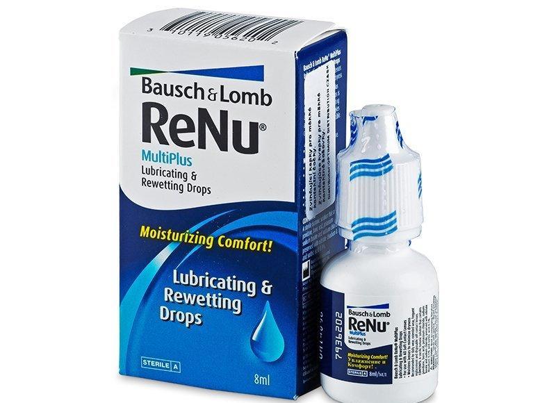 Renu MultiPlus Lubricating & Rewetting drops 8 ml, Renu, MultiPlus, Lubricating, &, Rewetting, drops, 8, ml