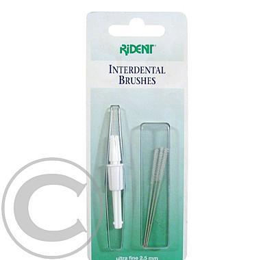 RIDENT Interdental Brushes 2.5 mm 4 ks mezizubní kartáčky, RIDENT, Interdental, Brushes, 2.5, mm, 4, ks, mezizubní, kartáčky
