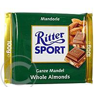Ritter Sport čokoláda celé mandle 100g