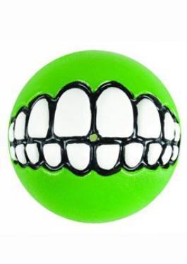 Rogz hračka pes Balon GRINZ guma 6,5cm Limetka 1ks