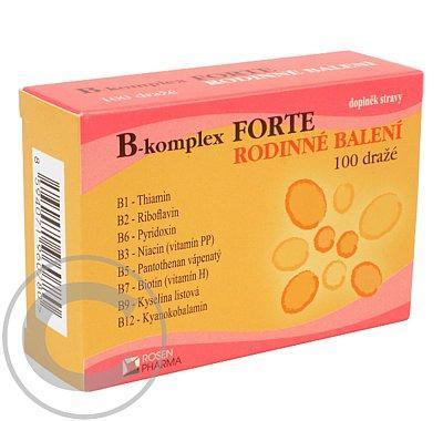ROSEN B-komplex FORTE rodinné balení 100 tablet