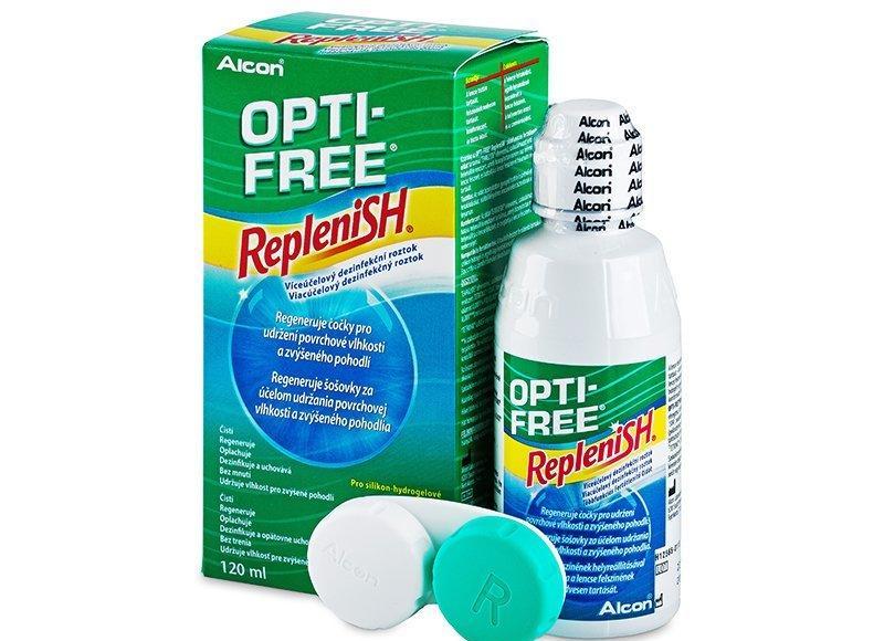 Roztok OPTI-FREE RepleniSH 120 ml, Roztok, OPTI-FREE, RepleniSH, 120, ml