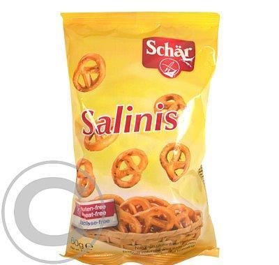 Salinis - slané preclíky bezlepkové 60 g, Salinis, slané, preclíky, bezlepkové, 60, g