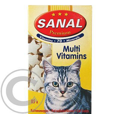Sanal Premium multivitamin 85 tbl kočka a.u.v. 30492, Sanal, Premium, multivitamin, 85, tbl, kočka, a.u.v., 30492