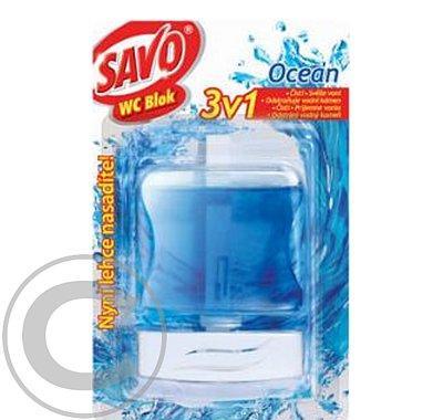 SAVO wc tekutý blok 50ml ocean