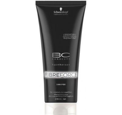 Schwarzkopf BC Bonacure Fibreforce Shampoo 200 ml Šampon pro silně poškozené vlasy