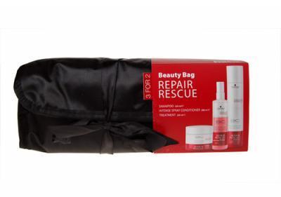 Schwarzkopf BC Bonacure Repair Rescue Beauty Bag 650ml 250ml Repair Rescue Shampoo