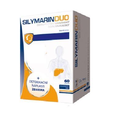 SILYMARIN Duo DaVinci 60 tobolek   Detoxikační náplasti ZDARMA, SILYMARIN, Duo, DaVinci, 60, tobolek, , Detoxikační, náplasti, ZDARMA