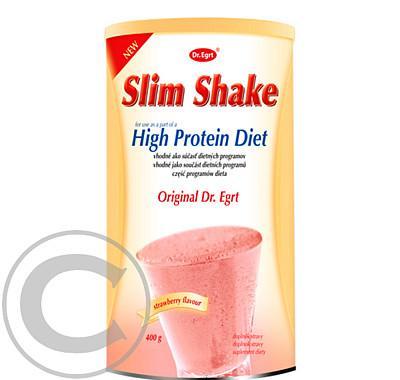 Slim Shake koktejl jahodová příchuť 400 g, Slim, Shake, koktejl, jahodová, příchuť, 400, g