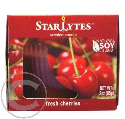 Starlytes - vonná svíčka 85g, třešně, Starlytes, vonná, svíčka, 85g, třešně