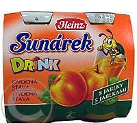 Sunárek drink - ovocná šťáva s jablky 2x125ml