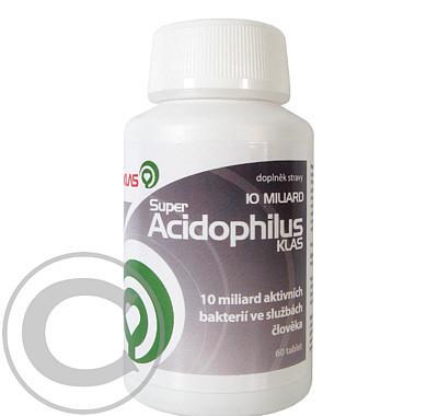 Super Acidophilus 10 miliard 60 žvýkacích tablet (laktobacily)