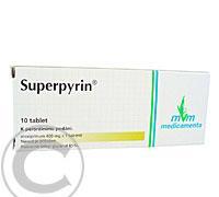 SUPERPYRIN  10X400MG Tablety, SUPERPYRIN, 10X400MG, Tablety