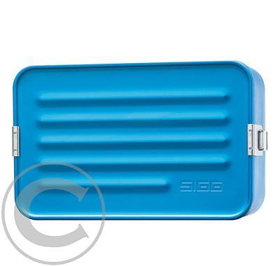 Svačinový box Sigg Alu Box Maxi Metallic Blue 228x145x77mm, Svačinový, box, Sigg, Alu, Box, Maxi, Metallic, Blue, 228x145x77mm
