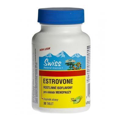 Swiss ESTROVONE - izoflavony 50 mg 30 tablet   : VÝPRODEJ exp. 2015-08-31, Swiss, ESTROVONE, izoflavony, 50, mg, 30, tablet, , :, VÝPRODEJ, exp., 2015-08-31