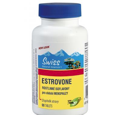 Swiss ESTROVONE - izoflavony 50 mg 90 tablet, Swiss, ESTROVONE, izoflavony, 50, mg, 90, tablet