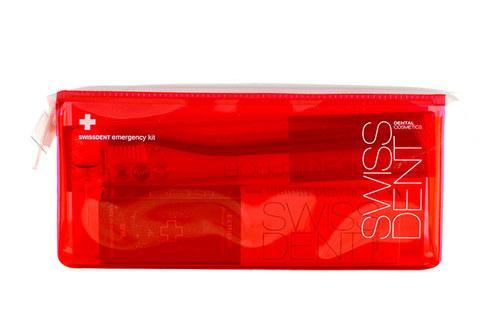 Swissdent sada RED (pasta 50 ml Extreme   spray 9 ml Extreme   kartáček whitening   taštička)