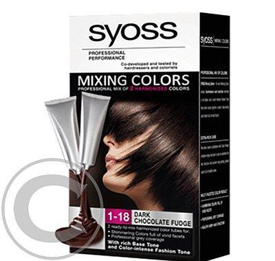 Syoss MIXING Color 1-18 směs tmavé čokolády 60 ml