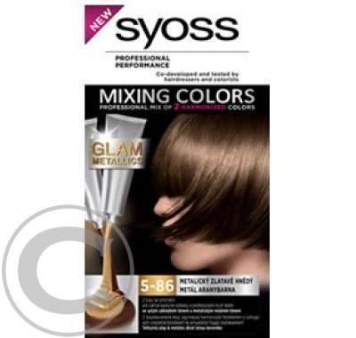 Syoss MIXING Color 5-86 met.zlatohnědá 60ml