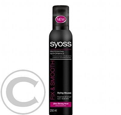 Syoss pěnové tužidlo Fix&smooth 250ml tmavě růžová
