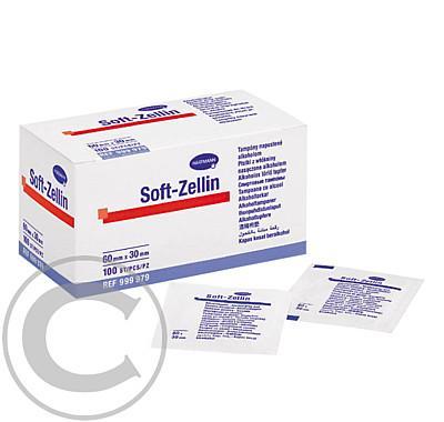TAMPON Soft-Zellin sterilní impregnovaný s alkoholem/100ks, TAMPON, Soft-Zellin, sterilní, impregnovaný, alkoholem/100ks