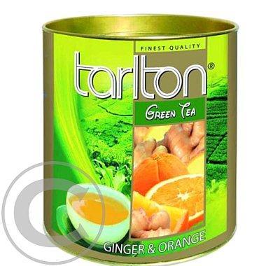 Tarlton Ginger, zelený čaj se zázvorem 100g, Tarlton, Ginger, zelený, čaj, se, zázvorem, 100g
