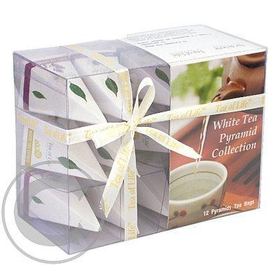 Tea of Life Bílý čaj dárková kolekce 4 příchutě 12ks pyramid