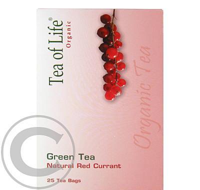 Tea of Life Green tea červený rybíz 25x2g