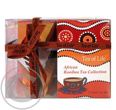 Tea of Life Rooibos Tea dárková kolekce 12ks pyramida