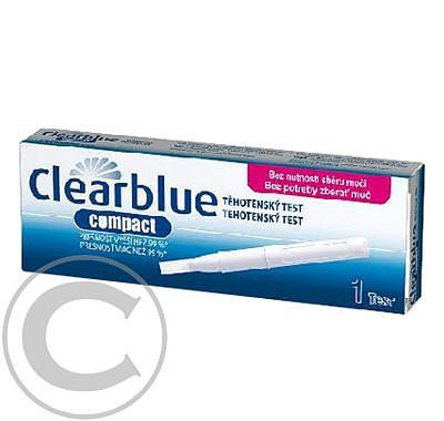 Těhotenský test Clearblue Compact 1ks, Těhotenský, test, Clearblue, Compact, 1ks
