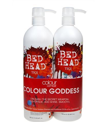Tigi Bed Head Combat Colour Goddess Shampoo  1500ml 750ml Bed Head Combat Colour
