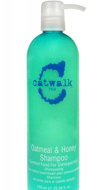 Tigi Catwalk Oatmeal Honey Shampoo  750ml Šampon pro narušené vlasy