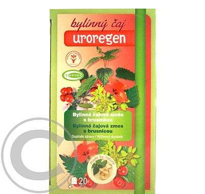 TOPVET čaj bylinný s brusinkou Uroregen 20 x 1.5 g
