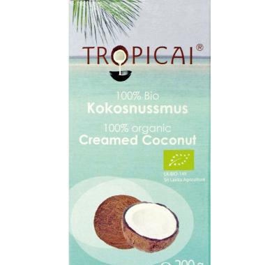 TROPICAI Kokosový krém ( máslo ) bio 200 g, TROPICAI, Kokosový, krém, , máslo, , bio, 200, g