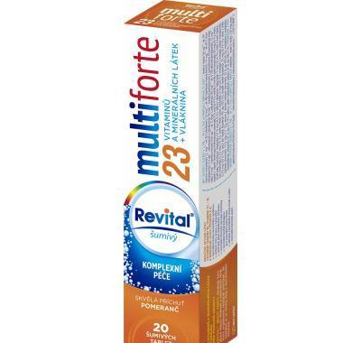VITAR Revital Multi Forte Pomeranč šumivé tablety 20 ks : Výprodej