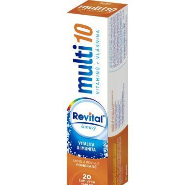 VITAR Revital Multi Pomeranč šumivé tablety 20 ks