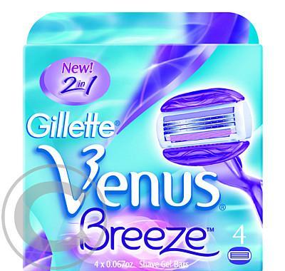 Gillette Venus Breeze náhradní hlavice 4 ks, Gillette, Venus, Breeze, náhradní, hlavice, 4, ks
