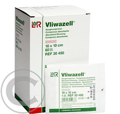 Komprese Vliwazell sterilní vysoce absorpční 10 x 10 cm 60 ks